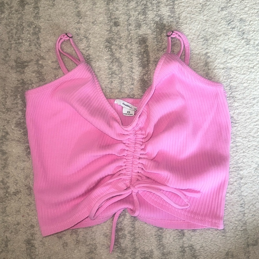 Pink O’Neill cropped tank